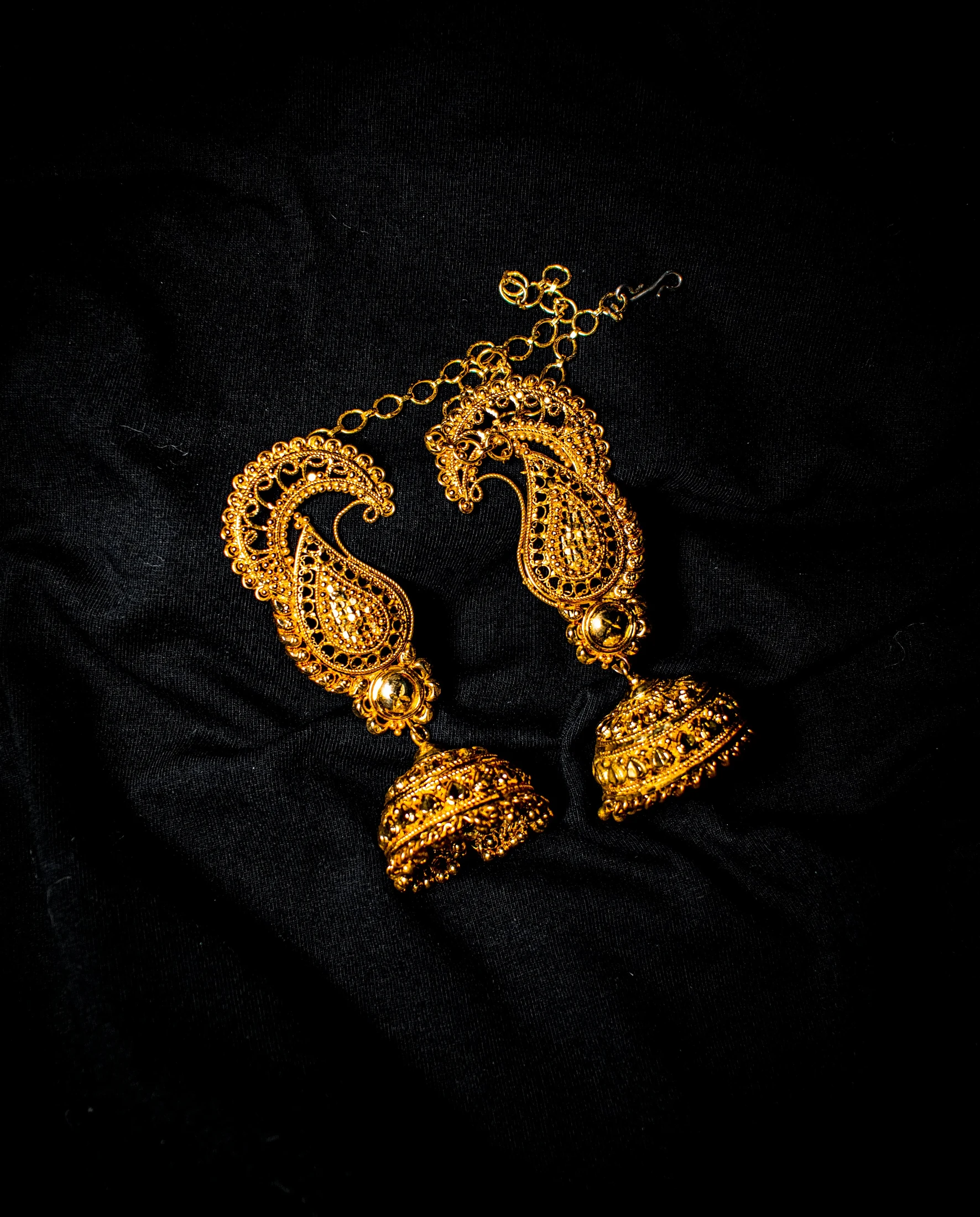 Gold Heirloom Earrings
